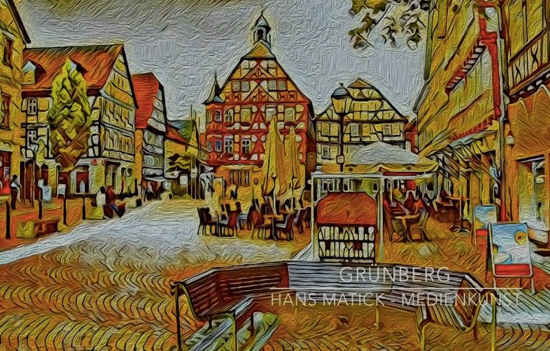 Ich stelle aus: in Grünberg, Barfüßerkloster und Rathaus, vom 4. bis 20. Oktober 2019
